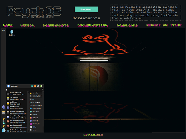 PSYCHOS: Phiên bản Linux với style hoài cổ dành cho PC đời trước - Ảnh 2.